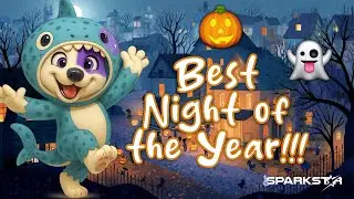 Best Night of the Year | SparkStar Rocks Halloween Sing-Along Song for Kids