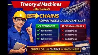 Chain Drive | Advantages & Disadvantages | Power Transmission | Diploma/Polytechnic Mechanical