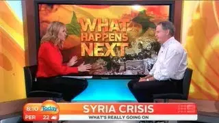Weekend Today | Syria Crisis | 31 August 2013