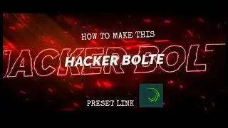 Best intro for Gaming Channel | Neon effect preset | Fire text intro | alight motion intro preset