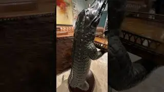 Maitland-Smith Accent Table: 8109-30 Alligator Occasional Table