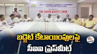 Budget Allocations to AP Industrial Development | CII Press Meet :🔴LIVE
