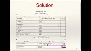 ICMA Inter - paper5 : Joint Venture Accounts 2