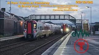 A Few Trains at Pembrey & Burry Port ft EdwardsTrainspotting, BootTsTrains & Pembrey Productions