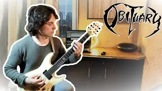 8 Obituary Riffs (death metal riffs for beginners) +TAB