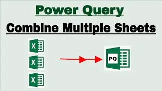 POWER QUERY Combine Multiple Excel Files | Combine Multiple Excel Sheets | Power Query | #powerquery