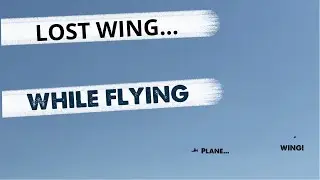 RC Plane Destroyed in Crash - Lost Wing Mid-flight!