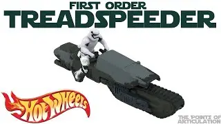Hot Wheels Star Wars First Order Treadspeeder