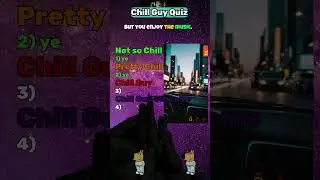 Chill Guy Quiz, It's Impossible to answer all correct. #chillguy #quiz