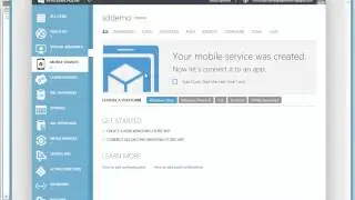 Using Azure Mobile Services in SharpDevelop