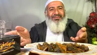 Ojhri and Carrot Halwa | Molvi Eating