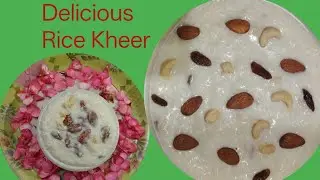 Kheer Recipe For First Rasoi || Delicious Rice Kheer ki Recipe || पहली रसोई के लिए खीर की रेसिपी