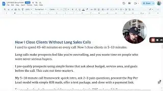 How I close Agency Clients without Long Sales Calls