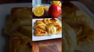 Apple Strudel Puff Pastry 🍎 🥐