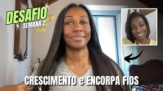 Cresce cabelão! 🌱🔥 Semana 2 do Desafio! Crescimento ACELERADO com Feno Grego e Linhaça! 💆‍♀️✨PriFlor