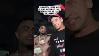 Things took a turn when Lil Pump knocks out PDFile then smashes his car *Goes Wrong* #vitaly #foryou