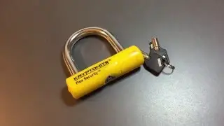 [157] Kryptonite Flex Security U-Bolt Padlock Picked (Model 830610)