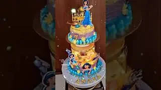 Aladin theme cake| rotating cake| cake specer