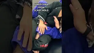 Americana/Bent Armbar From Scarf Hold
