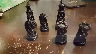3D Printing A Complete Chess Set!