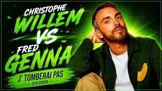 Fred Genna Vs Christophe Willem - J' tomberai pas Clip 4k IA #ChristopheWillem #JTomberaiPas #cover