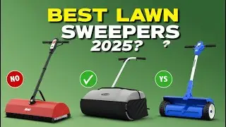 ✅ Best Lawn Sweepers of 2025 | Top 5 Lawn Sweepers for a Clean and Tidy Yard