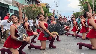 Instituto Nacional Thomas Jefferson Diver 2024 Desfile 15 de Septiembre en Sonsonate España Cañi