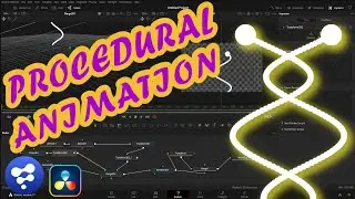 PROCEDURAL INFINITE CHASING DOTS ANIMATION IN DAVINCI RESOLVE FUSION FUSION ANIMATION FUSION MOGRAPH