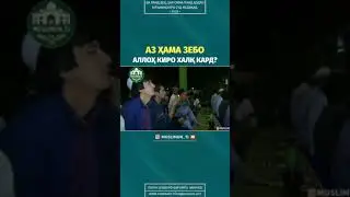 АЗ ХАМА ЗЕБО АЛЛОХ КИРО ХАЛК КАРД?