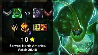 Zac Jungle vs Dr. Mundo - NA Challenger - Patch 25.18