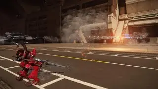 Armored Core 6 - NINE-BALL vs Arquebus Balteus (No Damage)