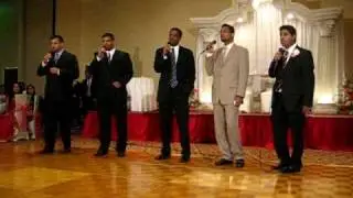 Christapella performance at Bency & Wesley's Wedding reception