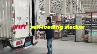 VIFT brand 500kg portable self loading stacker for truck