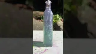 Making my Mermaid Blood color changing decorative potion! #apothecary #potions #potion #potioncraft