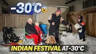 Indian Festival at -30 not easy in Canada | 813