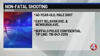 Buffalo police investigating non-fatal shooting