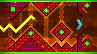 Geometry Dash: Skystrike by Skyturtle (3/3 Coins)