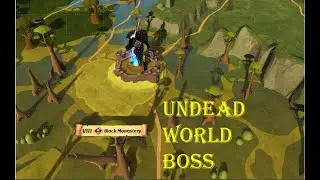 Diving undead world boss|| Albion Online
