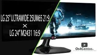 Unboxing LG 25UM65 UltraWide 21:9 25'' X LG M2431 16:9 24''