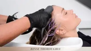 How to achieve Rose Gold Hair with Strobing Technique