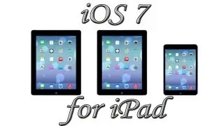 iOS 7 on iPad (mini) Hands-on Tour