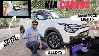 KIA CARENS BASE VARIANT WITH DRONE 360° CAMERA, PERFORMANCE ALLOYS, AMBIENCE LAMPS & MORE#9550010888