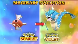 How To Evolve Magikarp Into Gyarados In Pokemon Scarlet Violet
