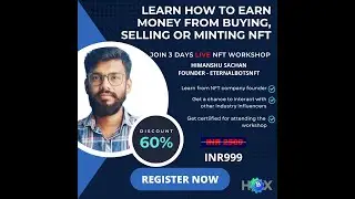 NFT101 - Learn All about NFT from basics, to buying, selling or minting