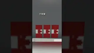 How to make canada🇨🇦flag in minecraft pocket/java/bedrock edition part 26. #trending #viral #shorts
