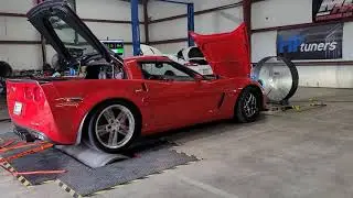 Ls9 Kong blower Z06 on The Dyno
