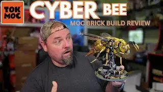 Самодельная модель киберпчелы из Lego | TOCMOC