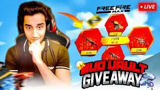 🔴 LIVE : Massive Evo Vault Giveaway 💎 | Win Rewards in Custom Rooms !🔥