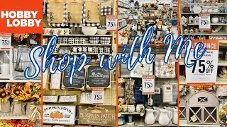 HOBBY LOBBY 75% FALL CLEARANCE 2022🛑HOBBY LOBBY 75 OFF CLEARANCE SHOP W/ME🏃🏽&zwj;♀️🏃🏽&zwj;♀️