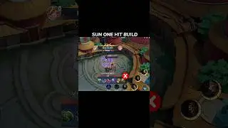 Sun one hit build 2025 ✅ #mobilelegends #mlbb #tutorial #mobilelegendsbangbang #mlbbesports